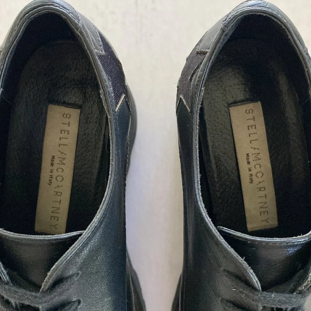 Stella McCartney Women’s Elyse Star Platform Shoes Size 35. Made in Italy